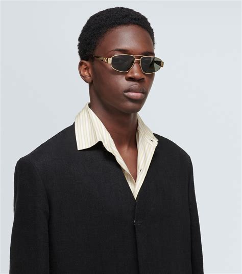 celine mirror aviator sunglasses|celine triomphe pilot sunglasses.